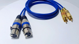 Kabel Konektor Audio Mixer Ke Power Amplifier Jack Xlr Female To Rca
