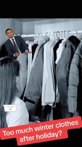 [ SG READY STOCK ] Storage Winter Clothing Vacuum Compression Zip Lock Hanging Storage Bag with 360 Hanger and Internal Hook