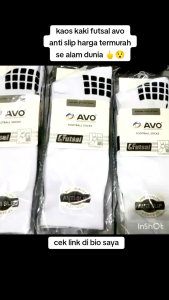 KAOS KAKI FUTSAL AVO R9 ANTI SLIP DEWASA
