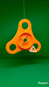 Segitiga Orange / Penjepit Plastik Roll Cup Sealer