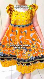 ALADDIN BAJU BATIK KLOK SEROT BAJU DRESS / BAJU BATIK TIDUR FREE SIZE GOOD QUALITY