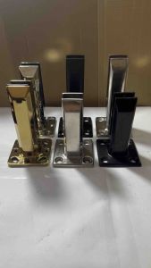 Stainless glass pool fence spigot railing baluster post 304