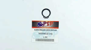 Kancingan Ger Depan SUZUKI S.14 (harga per 1 pcs) - Snap ring Klem Gear Gir RC / CRYSTAL / TORNADO