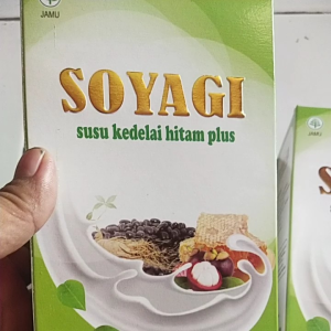 SOYAGI: Susu Kedelai Hitam Plus Propolis & Herbal Ginseng Jawa
