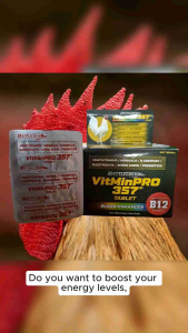 Chicken VitminPro 357 Blood Enhanser 100 tablets for poultry supplies and products