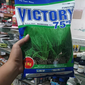 Fungisida VICTORY 75WP 1Kg | Mankozeb Biru pengendali penyakit untuk tanaman
