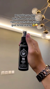 Thug Deodorant Spray Menghilangkan Bau Ketiak Permanen & Anti Keringetan Ketiak