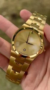 Đồng hồ nam 2kim MVD0 size 40mm máy Nhật kính sapphire chống xước chống nước tốt dây thép đúc đặc hàng chuẩn