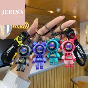 【TERESA】A3  Rantai Kunci Beruang Kilat Kartun 闪电小熊钥匙扣 Cartoon Lightning Bear Keychain 车钥匙扣/包包挂件/个性潮流饰品