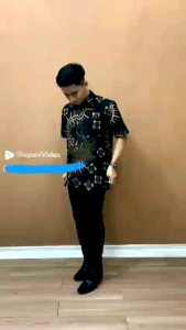 Kemeja Batik Pria Modern Motif MODERN Warna Exclusive - Katun Prima Berkualitas Halus