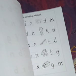 Activity book in phonics