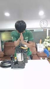 MITSUBISHI ปั้มแช่สแตนเลสลูกลอยแนวดิ่งขนาด1.1/2นิ้ว2นิ้ว3นิ้วดูดน้ำได้แท้พื้นที่แคบๆ