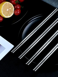 sumpit stainless (5 pasang)