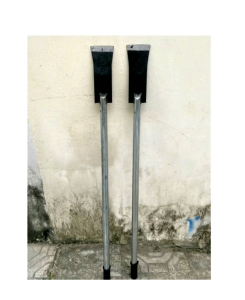 xẻng -thuổng-mai-cuôc trồng cây cán được làm bằng típ dài 1m