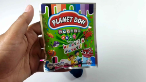 20pcs mainan PLANET DOH pasir magnetik lilin cetak