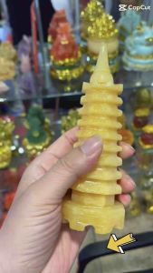 Tháp đá văn xương Hoàng Long 9 tầng mang lại May Mắn Thịnh Vượng Tài Lộc.