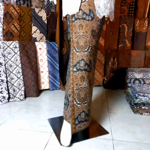 Kain Kamen Batik Kawung Wahyu Temurun Bawahan Kebaya Kondangan