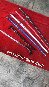 Terlaris Promo Golok Panjang katana macan barlen ASLI CIBATU baja strip 2025