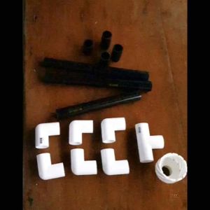 ท่อโอเวอร์โฟลว Overflow system Black&White editon ท่อระบบน้ำล้น ตู้ปลา บ่อปลา เซ็ตระบบครั้งเดียวง่ายๆ