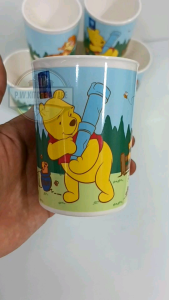 แก้ว​ 3​นิ้ว​ เมลามีน​แท้​ ลายการ์ตูน​ลิขสิทธิ์​ ยี่ห้อ​ Flowerware​