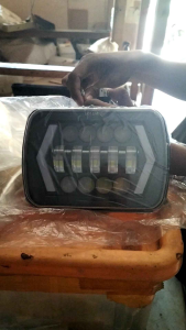 Headlamp kotak 7 inch kotak LED DAYMAKER