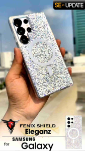 เคส FenixShield Eleganz SAPPHIRE SPARKLE Magnetic สำหรับ Samsung Galaxy S25 Ultra / S24 Ultra
