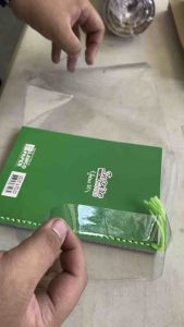 Notebook Plastic Sleeve NOTEBOOK SIZE :148mm x 200mm