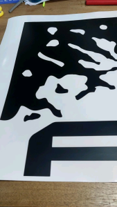 ราคาเบาใจ** สติ๊กเกอร์ติดฝาท้าย Ford Ranger สติกเกอร์ลายโคลนสาด Ford