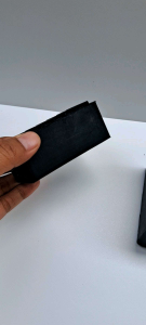 (HARGA SATUAN) alas karet kaki tutup hollow kaki tangga baja ringan kanal C 35 x 75 datar