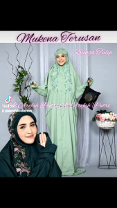 Mukenah Terusan dewasa tulip Lajuran Langsungan Rukuh Bordir Dewasa Murah Katun Micro Premium Al Arofah Collection