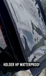Phone Holder HANDPHONE HP Waterproof Anti Air layar sentuh untuk sepeda motor