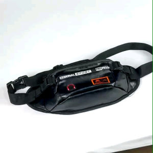 Waistbag mens waterproof PU leather Polo Amstar original waist bag shoulder sling bag
