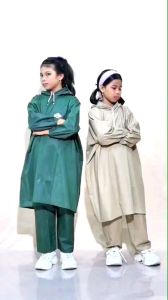 Jas Hujan Anak Setelan Ponco Bahan PVC Kualitas Terbaik