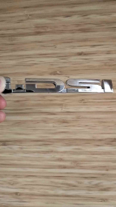 Emblem Tulisan Honda i.DSi Chrome