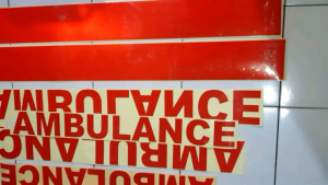 Stiker Mobil Ambulance & Desain Stiker Mobil