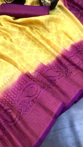[PRE-ORDER]Trending KUBERA SILK Saree in Twi Tone Colour (ETA:2023-06-12)15 TO 20 DAYS DELIVERY