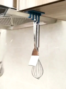 Gantungan Tempel Dinding 4 Cabang Lipat Serbaguna / Gantungan Tempel 4 Hook