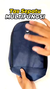 Tas Sepatu Multifungsi Travel & Olahraga Pria Wanita Bahan Tebal Waterproof