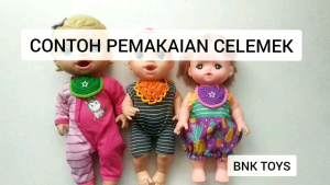 Celemek Rajut Boneka Alive Celemek Mini Boneka Melchan Reborn Vinyl BJD