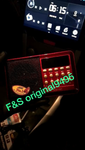 JOC Radio-FM AL-Quran SD Card Lengkap 30 Juzuk Dan Terjemahan Radio with Blueooth Supports