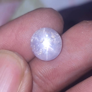 Natural light purple star sapphire ceylon safir srilanka no treatment