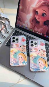 Case Putri Disney Princess Alice For iPhone 11 12 13 14 15 Pro Max Plus