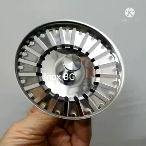 INOX 304 Nắp Chặn Rác Bồn Rửa Chén Đường Kính 83mm