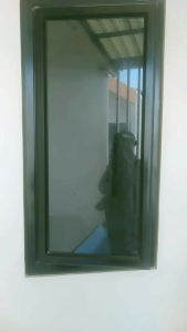 JENDELA KACA MODEL SWING MOTIF POLOS uk T100xL100 gratis packing kayu