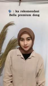 Kerudung Jilbab Hijab Segi Empat Polycotton Bella Square Premium Tepi Jahit