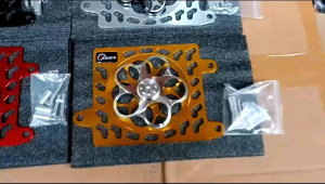 cover tutup radiator spinner cnc flower pcx 150 adv 150 vario 125 / 150