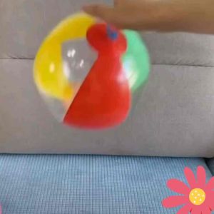 22cm Light Up Colorful Inflatable Beach Ball Balloons Pool Play Party Water Games Balloons Beach Sports Balls Kids Toys