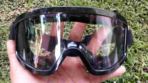 kacamata googles safety lensa clear anti uv400