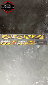 Logo Emblem Bagasi Avanza 2023-2025 Komplit Original