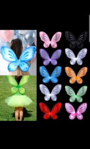 ปีกนางฟ้าปีกผีเสื้อคอสเพลย์สำหรับแต่งแฟนซีปาร์ตี้